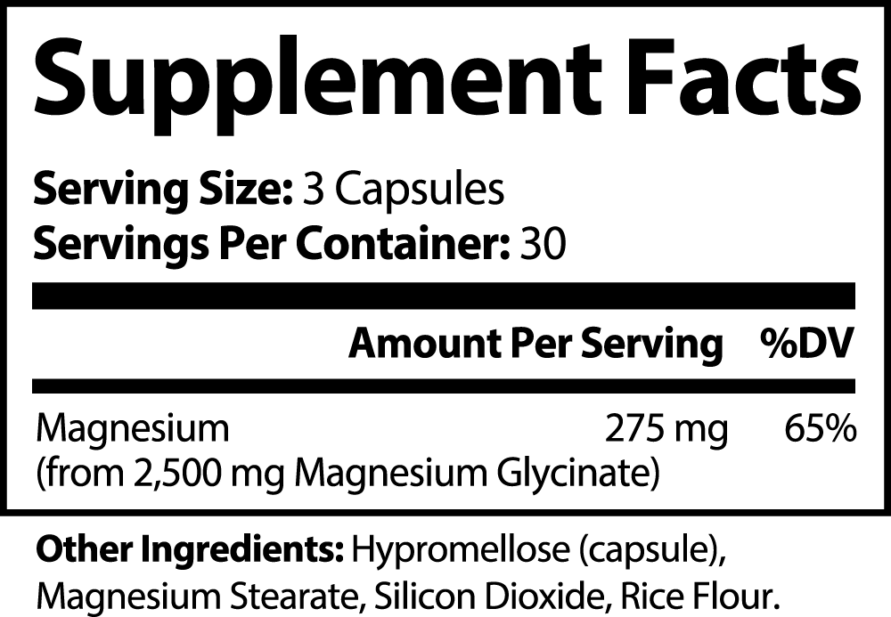 Magnesium Glycinate Capsules